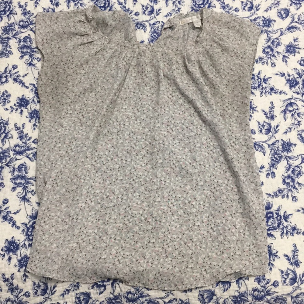 Lauren Conrad Floral Blouse